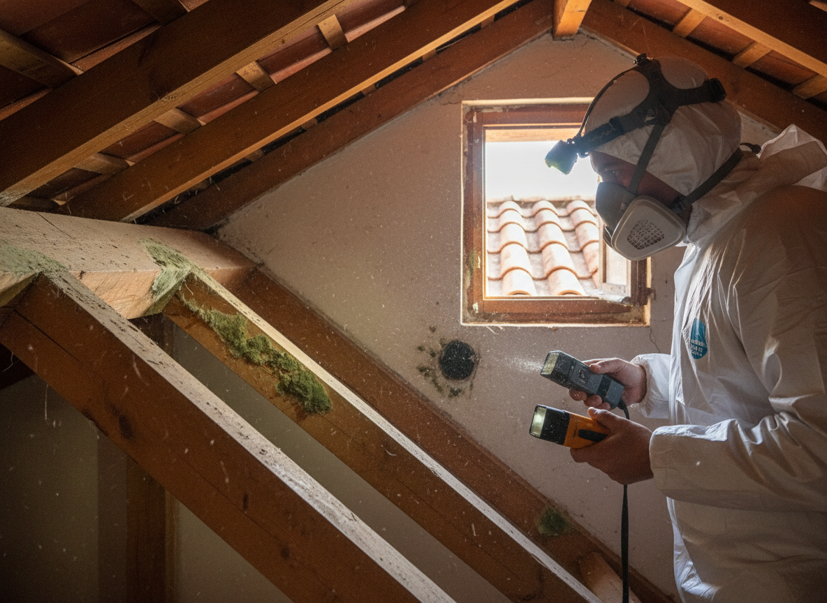Inspecting Your Mentone Attic for Mold After Summer Heat Waves