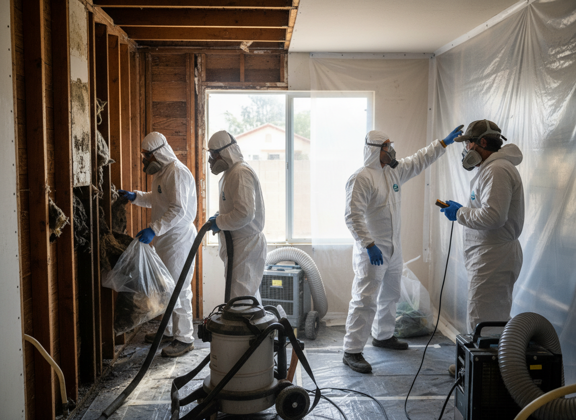 Mold Remediation Service work by Mold Remediation Service Mentone in Mentone, CA
