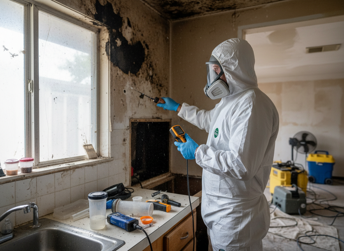 Black Mold Inspection in Mentone, CA