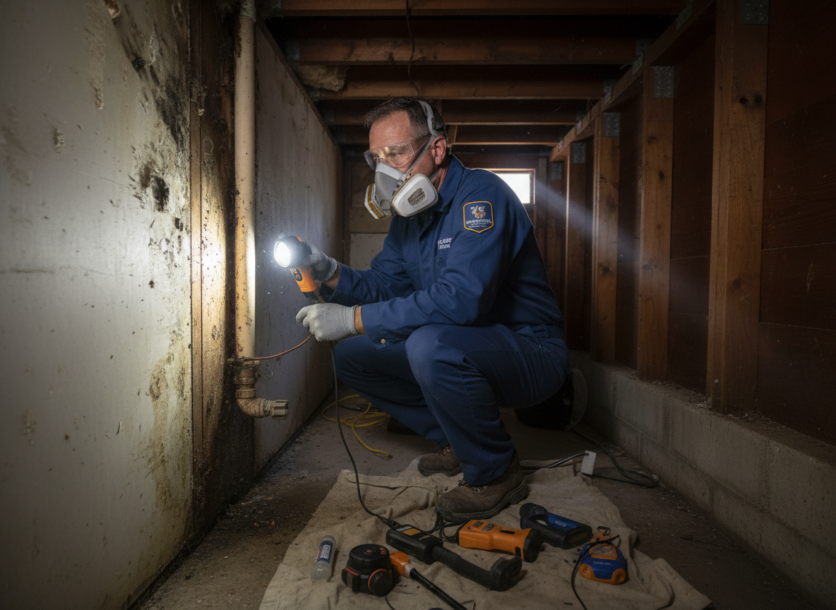 Certified Mold Inspector in Mentone, CA