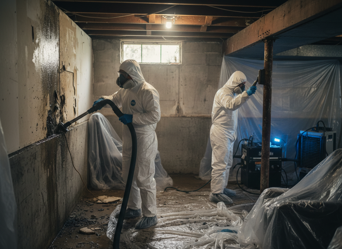 Mold Cleanup near Me in Mentone, CA