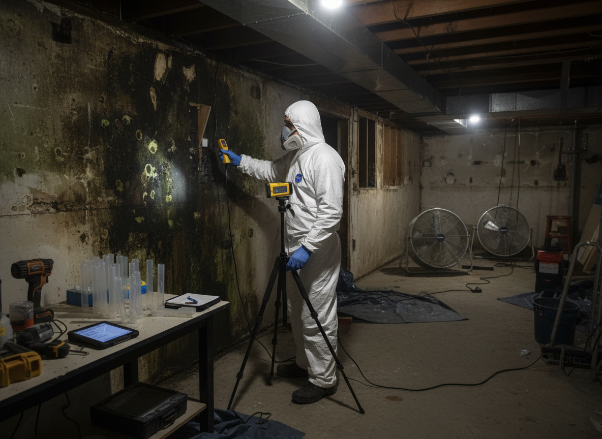 Mold Inspection in Mentone, CA