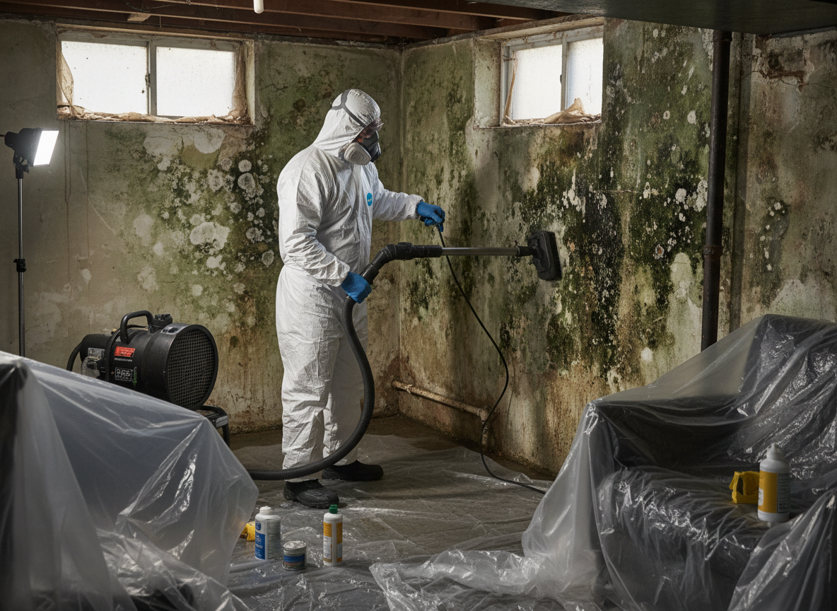 Professional Mold Removal in Mentone, CA